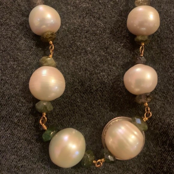 Authentic frshwater pearl necklace - Picture 7 of 9